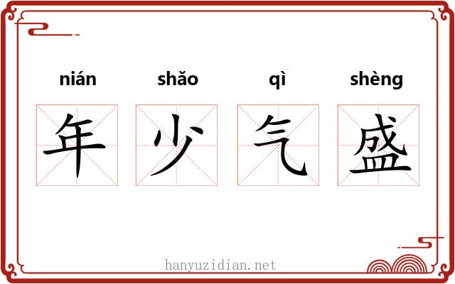 年少气盛 年少气盛