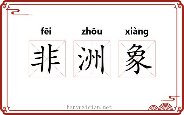 非洲象 非洲象