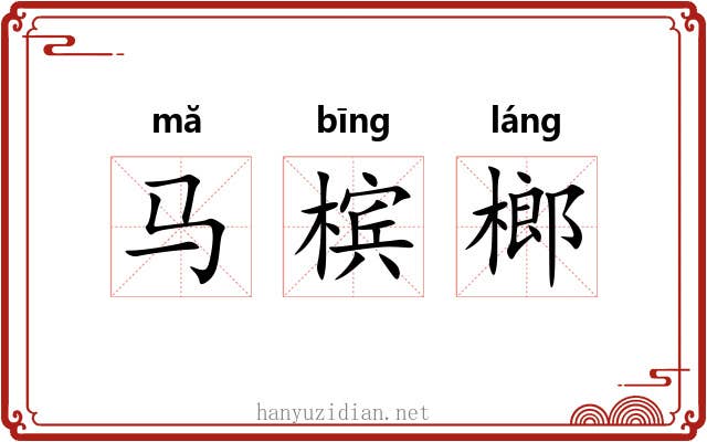 马槟榔 马槟榔