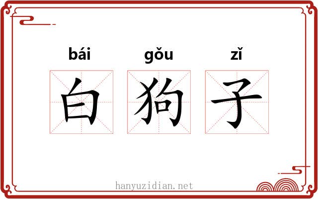 白狗子 白狗子