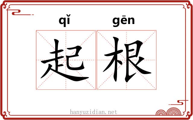 起根