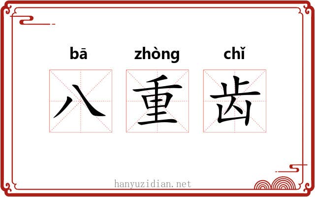 八重齿 八重齿