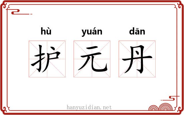 护元丹 护元丹