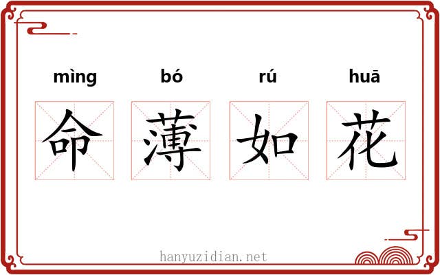 命薄如花 命薄如花