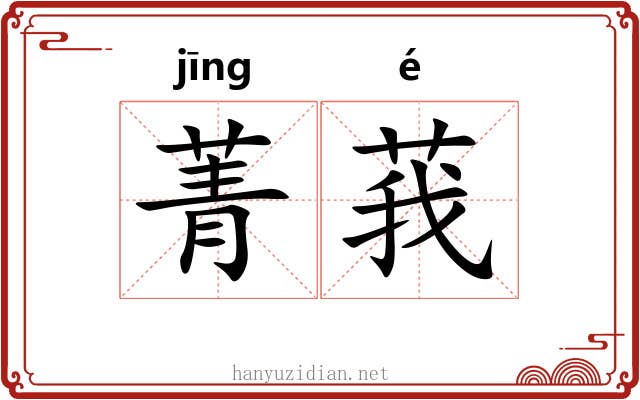 菁莪