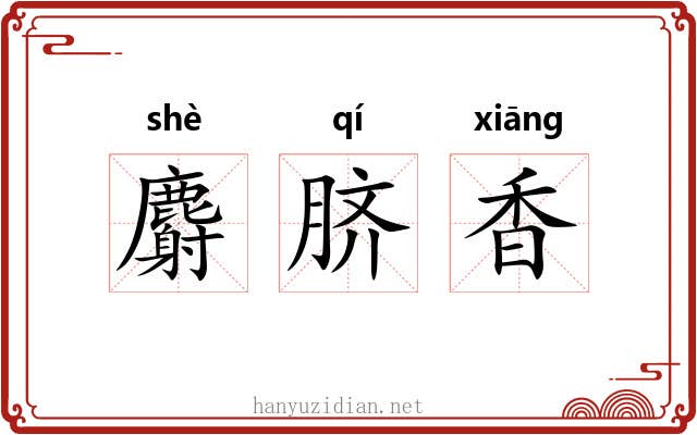 麝脐香 麝脐香