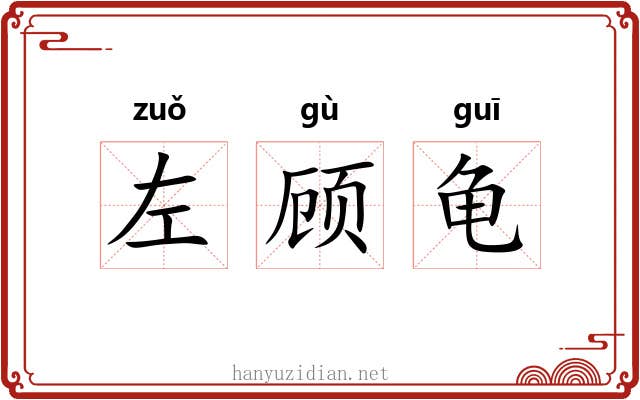 左顾龟 左顾龟