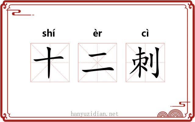 十二刺 十二刺