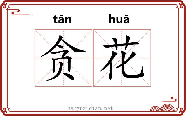 贪花 贪花