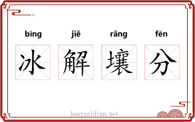 冰解壤分 冰解壤分