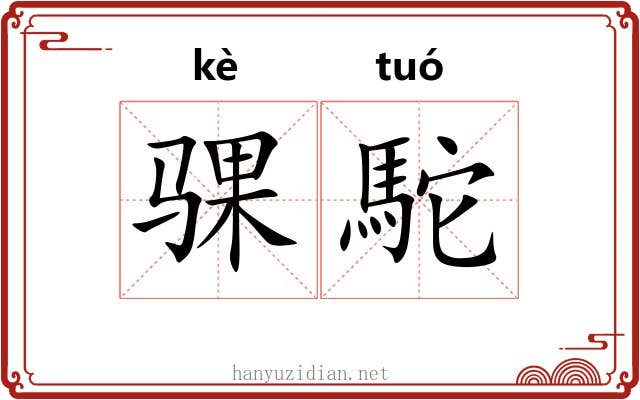 骒駝