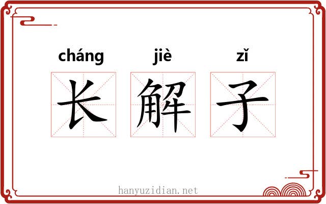 长解子 长解子