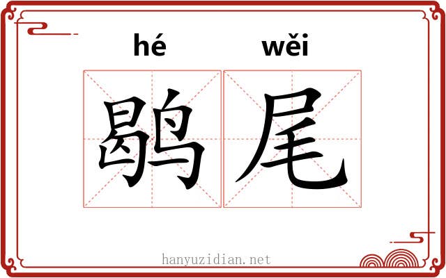 鹖尾