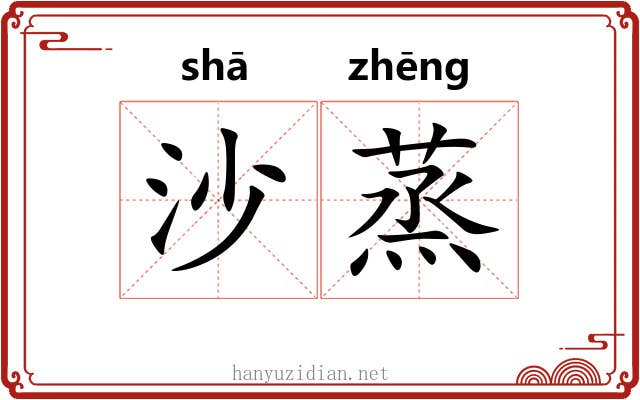 沙蒸
