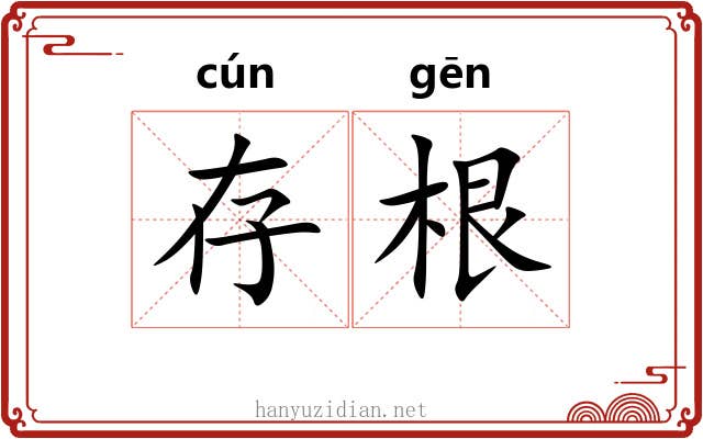 存根