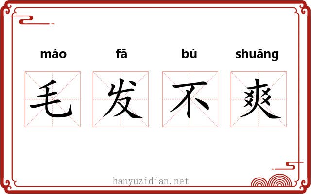 毛发不爽 毛发不爽