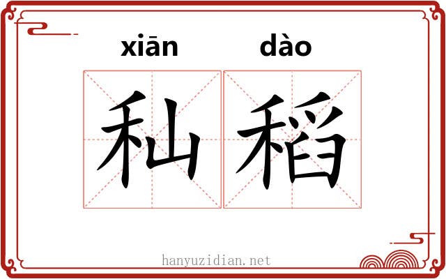秈稻