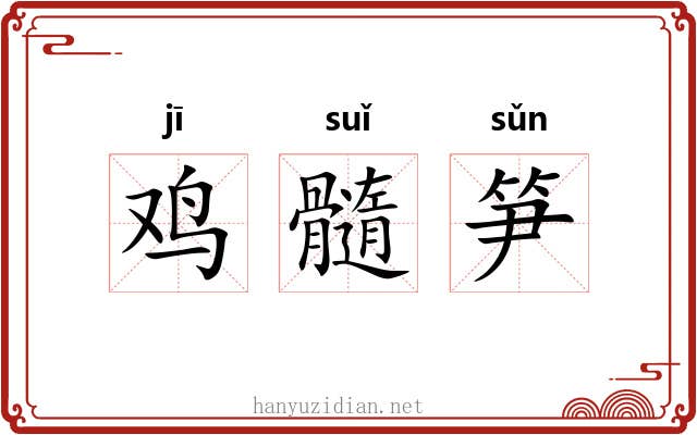 鸡髓笋