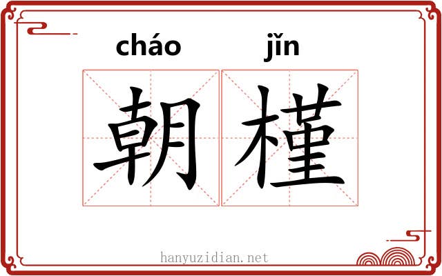 朝槿 朝槿