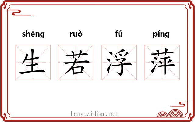生若浮萍 生若浮萍