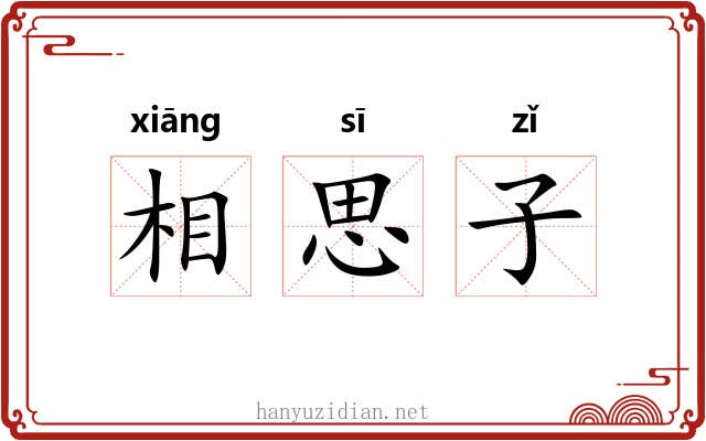 相思子 相思子