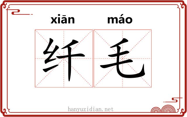 纤毛 纤毛