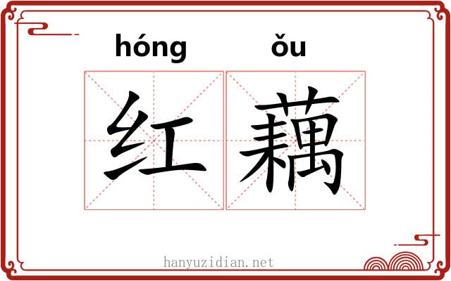 红藕 红藕