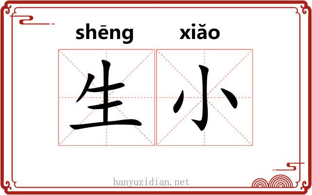 生小 生小