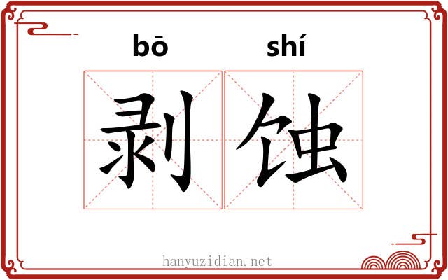 剥蚀