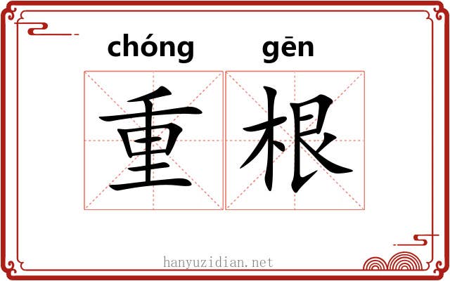 重根 重根