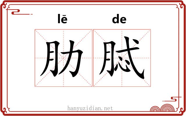 肋脦