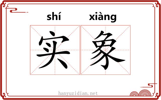 实象