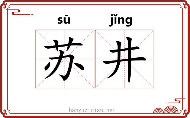苏井 苏井