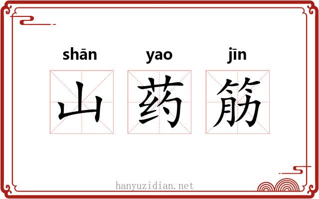 山药筋
