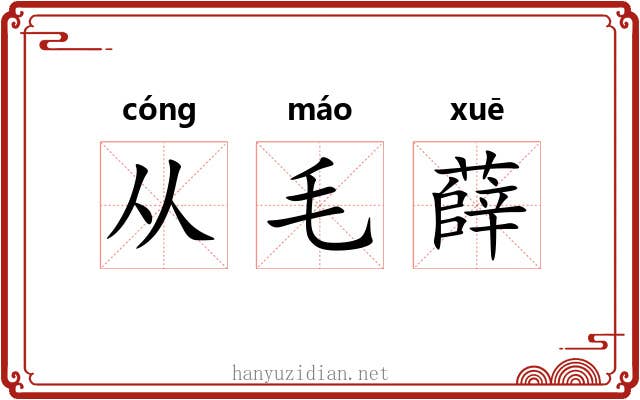 从毛薛
