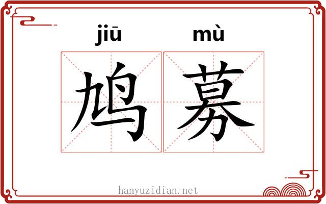鸠募