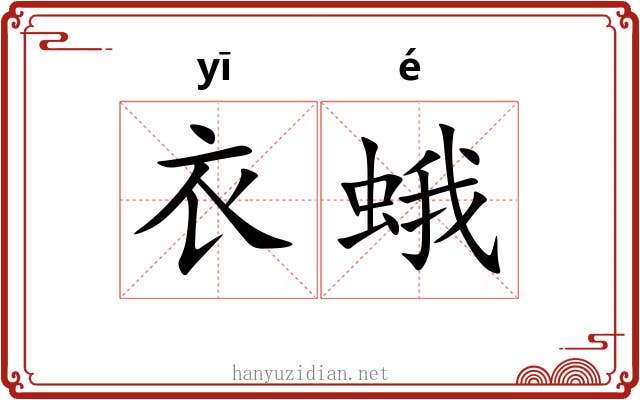 衣蛾 衣蛾