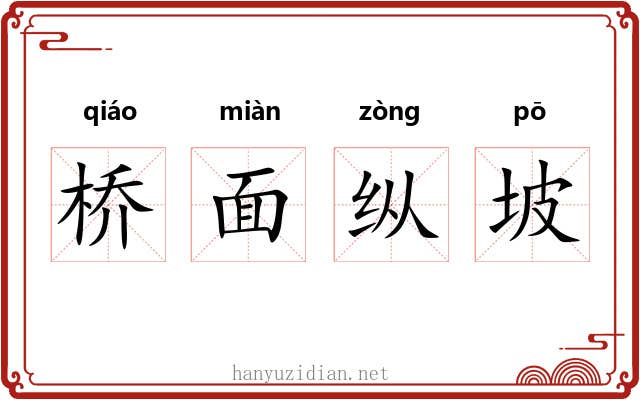 桥面纵坡