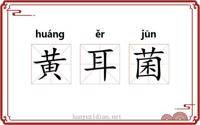 黄耳菌 黄耳菌