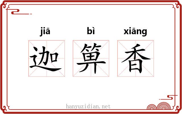 迦箅香