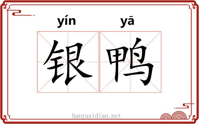 银鸭