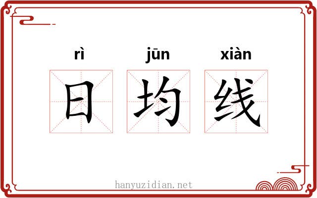 日均线