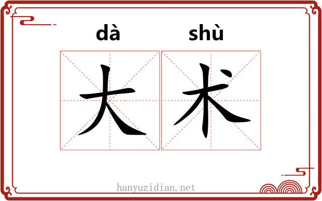 大术 大术