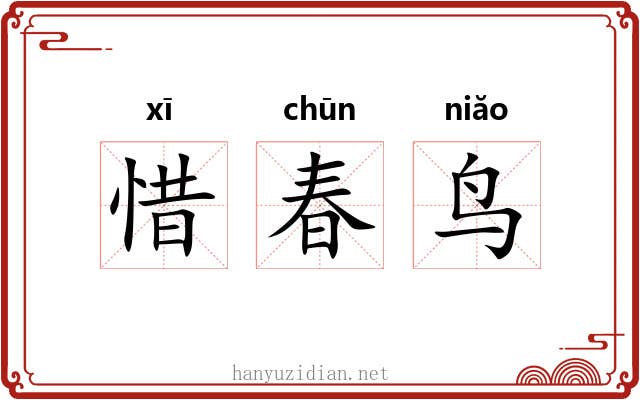 惜春鸟 惜春鸟
