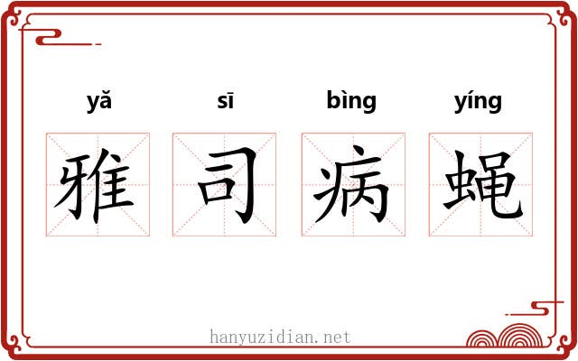 雅司病蝇