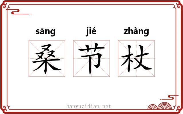桑节杖 桑节杖