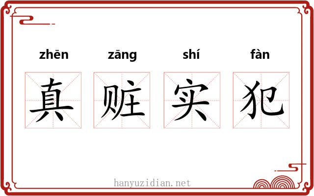 真赃实犯 真赃实犯