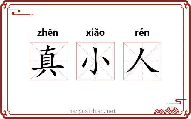 真小人 真小人