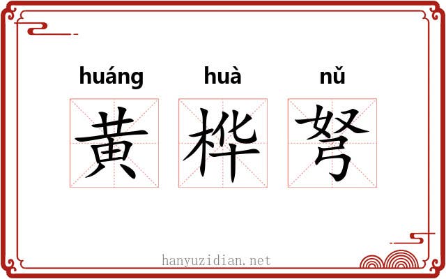 黄桦弩 黄桦弩