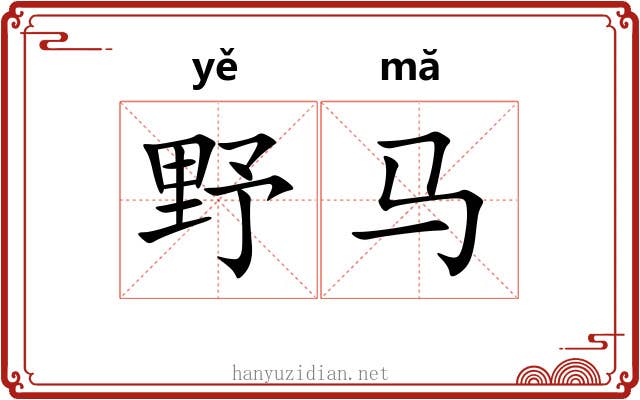 野马 野马